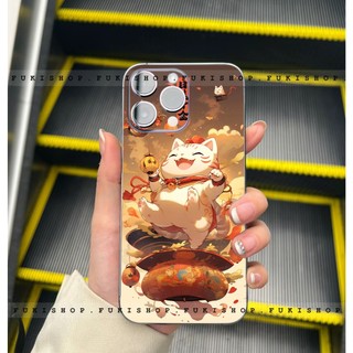 Miếng dán Skin Mặt lưng Sau full viền Mẫu Mèo Dành Cho 16 pro max 15 pro max 14 pro max 13 pro max 12 pro max