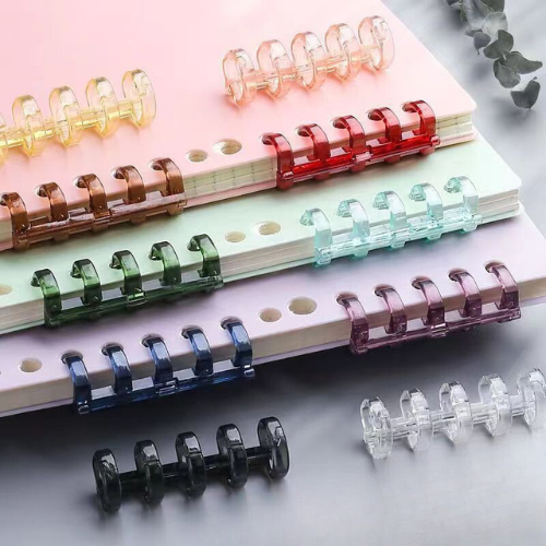 Binder Sổ Còng, Thanh Còng Nhựa Mini 5 Lỗ Dùng Cho Mọi Kích Cỡ - Còng Nhựa Làm Sổ Còng 1 Cái