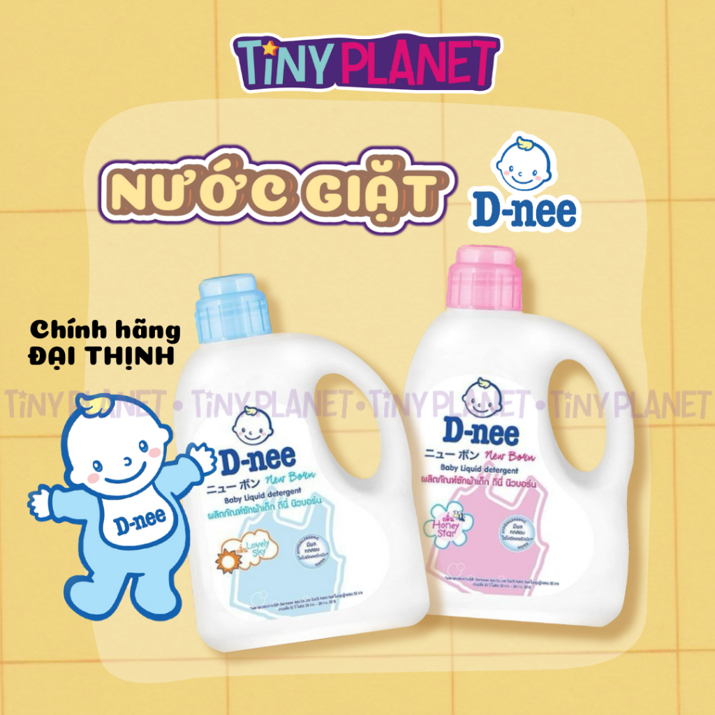 [CHÍNH HÃNG] Nước Giặt D-nee chai 960ml Nước Giặt Quần Áo Trẻ Em Cho Bé ...