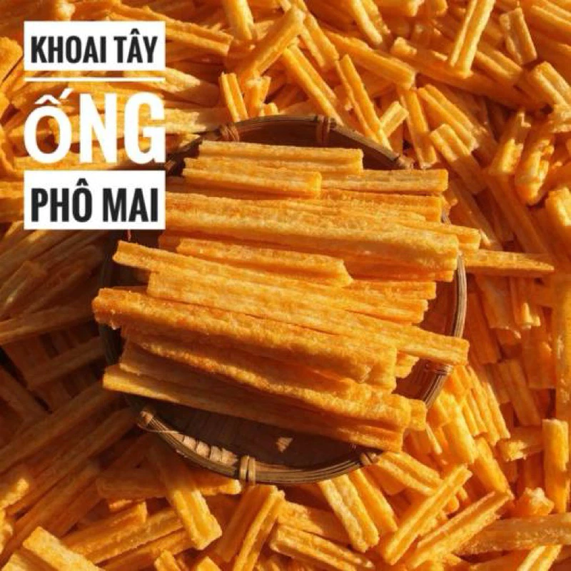 KHOAI TÂY ỐNG LẮC PHÔ MAI TO ĐẠI THƠM NGON