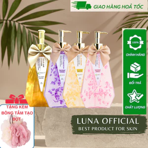 Sữa tắm dưỡng trắng da LANUTY - Hương nước hoa Ngọt ngào & Quyến rũ và thơm lâu 500ml