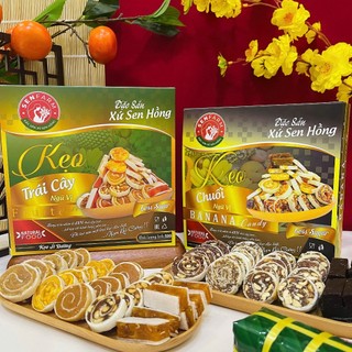 COMBO Đặc Sản xứ Sen hồng Đãi Tết Senfarm - Mứt Tết - Bánh Tết - Quà Tết