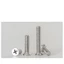 50 cái M3 ,M4,M5,M6 vít pake đầu bằng thân bulong inox201 M3-M6