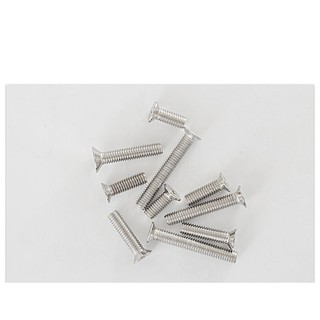 (INOX201)50 cái  M3 ,M4,M5,M6 vít pake đầu bằng thân bulong inox201 M3-M6