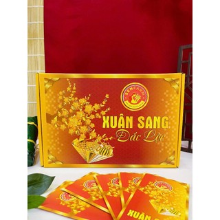 Hôp quà Tết XUÂN SANG ĐẮC LỘC - TẾT NHƯ Ý - Senfarm - Mứt Tết - Bánh Tết - Quà Tết