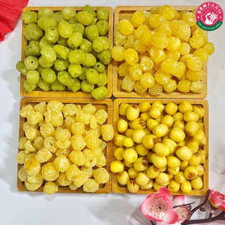 COMBO TỨ VỊ HẠT SEN nhà Senfarm - Mứt Tết - Bánh Tết - Quà Tết