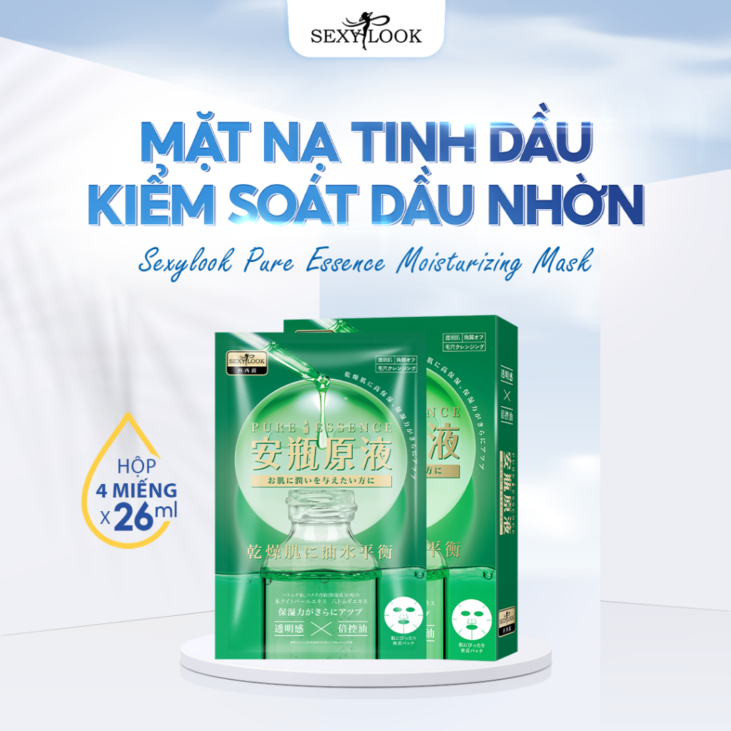 Ảnh Bộ 9 Miếng Mặt Nạ Tràm Trà Chuyên Giành Cho Da Dầu Mụn (5M ĐEN TRÀM + 4M TDXL) 2
