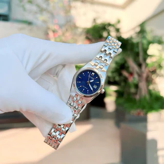 Đồng Hồ Nữ Chính Hãng Citizen EW2290-54L Eco Drive Corso Blue Dial Silver Stainless For Lady