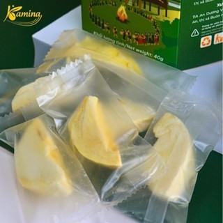 Sầu riêng sấy thăng hoa thơm béo tự nhiên Hộp giấy – Ăn vặt cao cấp