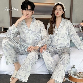 Bộ đồ ngủ đôi mặc nhà dài tay, Pyjama đôi nam nữ mặc mùa hè - Since Then