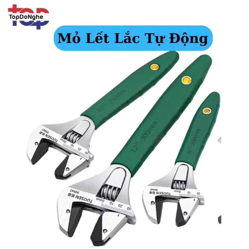 Mỏ lết tự động 8inch 10inch 12inch, mỏ lết lắc tự động chính hãng ...