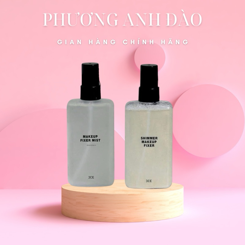 Xịt khoá nền 3CE MAKEUP FIXER MIST