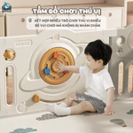 Quây Cũi Nhựa Phi Hành Gia Mới 2026, Quây Cũi Cao Cấp Full Set Tặng Kèm 100 Bóng + Thảm + Set Bóng Rổ Bảo Hành Trọn Đời — ảnh 6