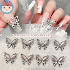charm kim loại mẫu nơ nail, charm nail giá rẻ