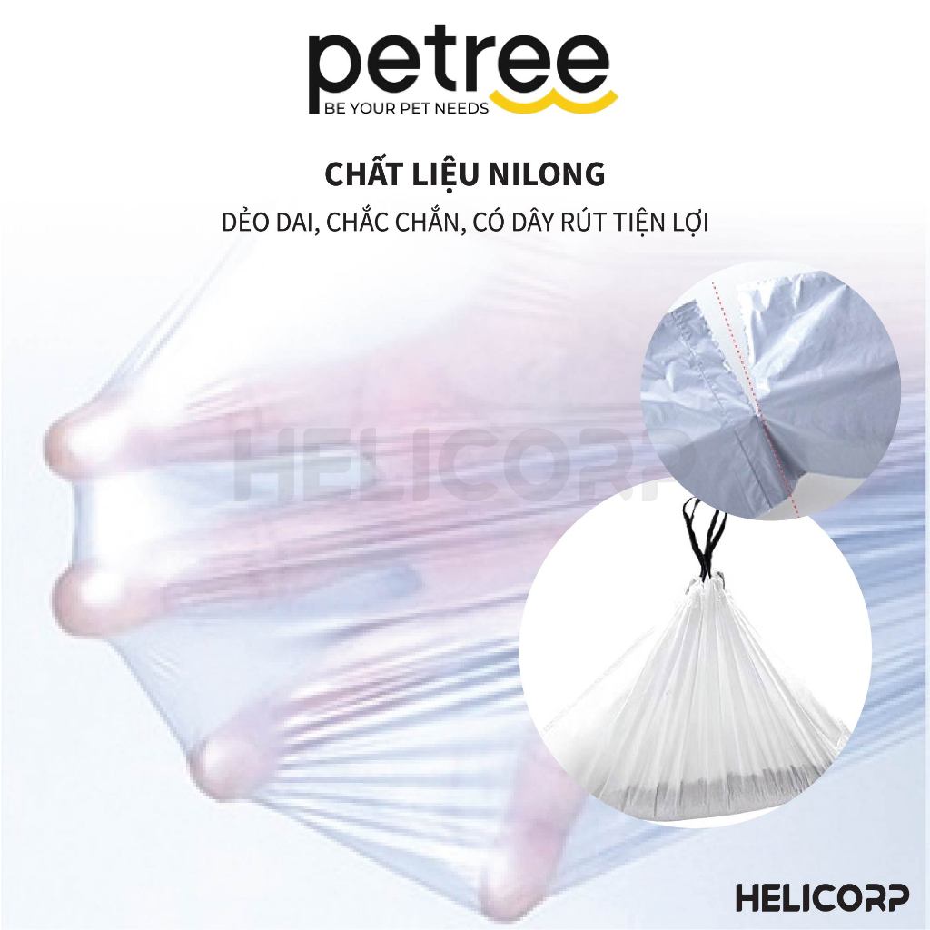 Ảnh Túi Rác Dùng Cho Máy Dọn Phân Mèo PETREE x HELIPET 1