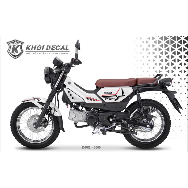 Tem Yamaha PG-1 decal cao cấp