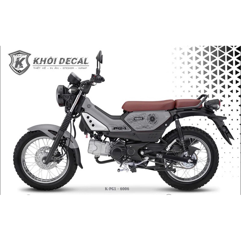 Tem Yamaha PG-1 decal cao cấp
