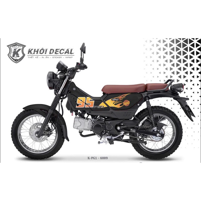 Tem Yamaha PG-1 decal cao cấp
