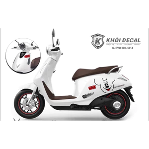 Tem xe điện EVO đẹp (Tem ghép cao cấp)