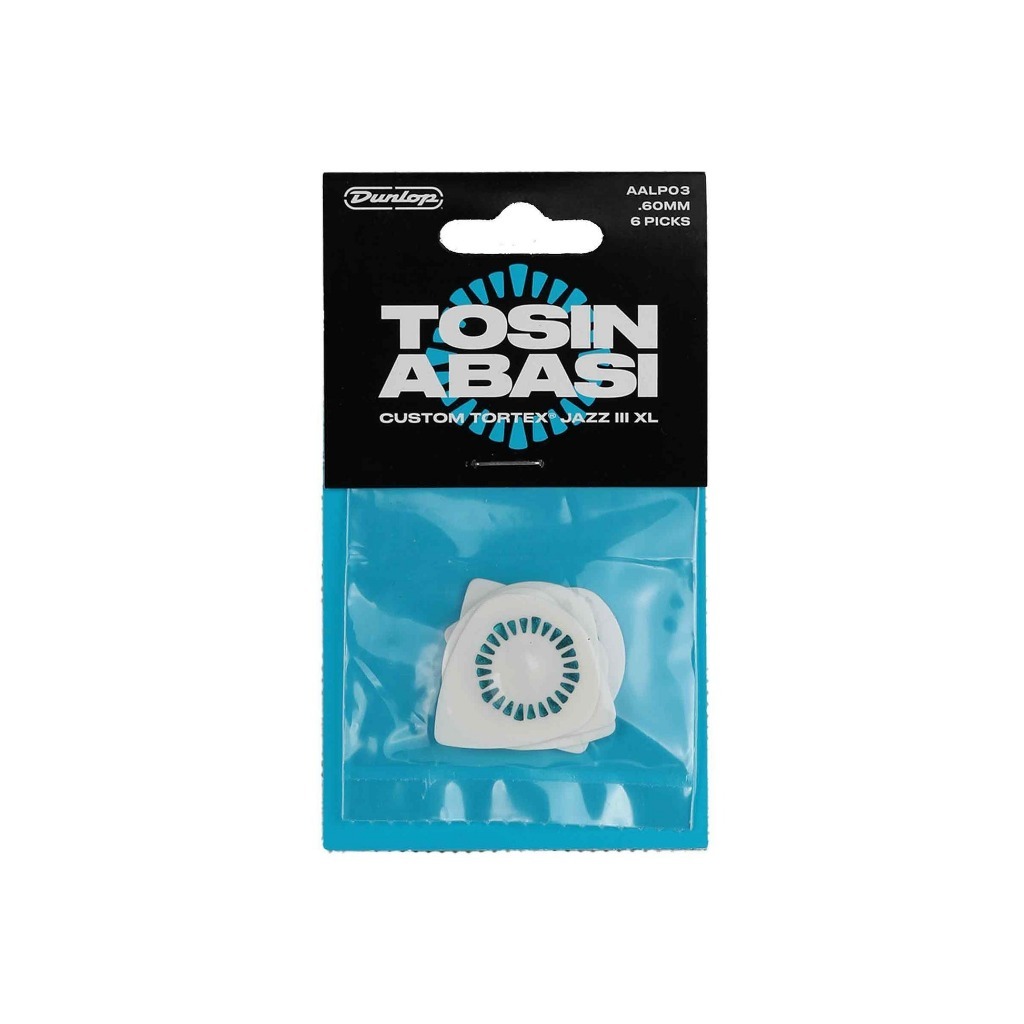 Médiators Tortex Dunlop Tortex White Jazz III 0,73mm Sachet De 72