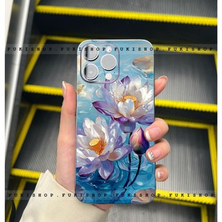 Miếng dán Skin Mặt lưng Sau full viền Mẫu Hoa Dành Cho 16 pro max 15 pro max 14 pro max 13 pro max 12 pro max