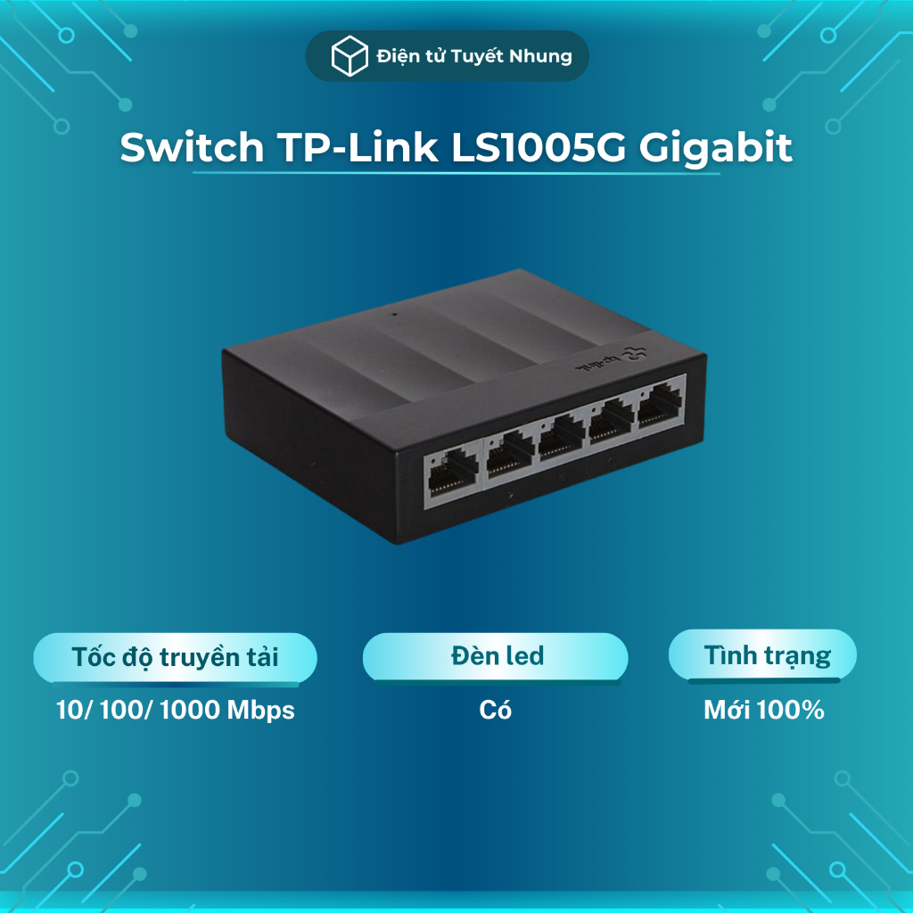 Bộ Chia Mạng 5 Cổng Gigabit TP-Link LS1005G - Cục Chia Mạng Chính Hãng ...