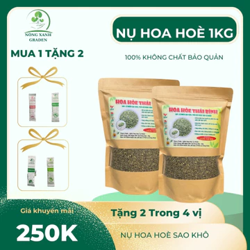 Trà Hoa Hòe Thái Bình, Nụ Hoa Hòe sao Khô Hàng Chuẩn Loại 1