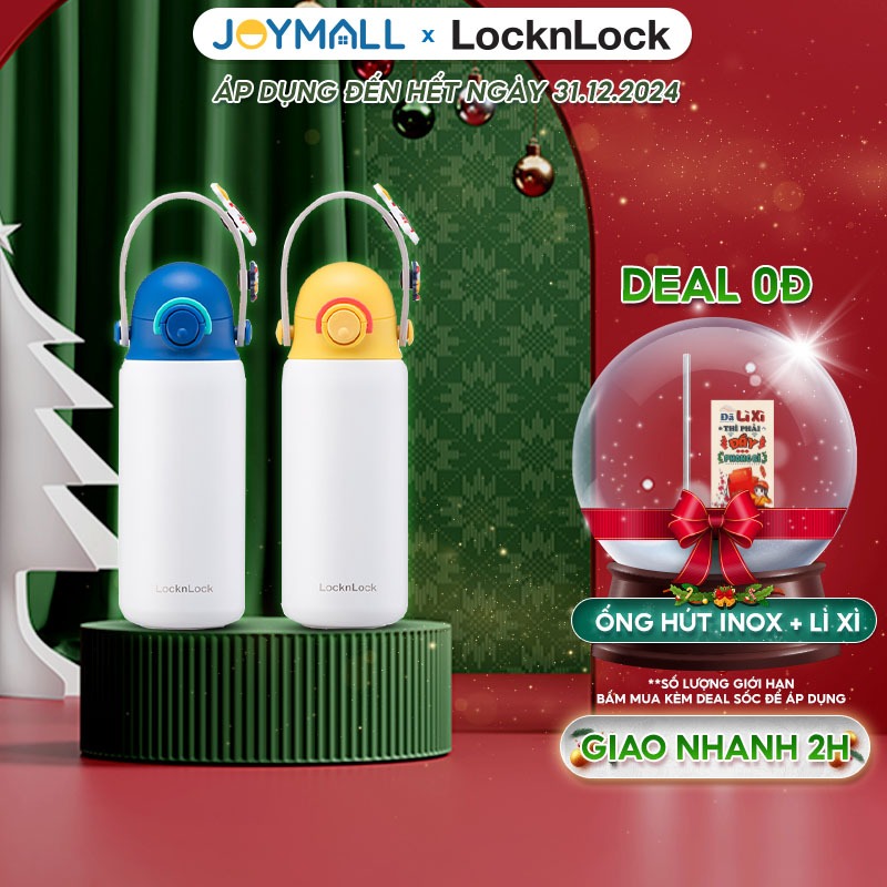 Bình giữ nhiệt LocknLock DIY Strap Tumbler 350ml LHC3283 - Hàng chính ...