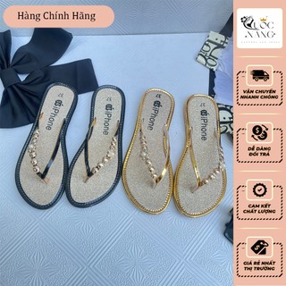 Dép kẹp nữ,dép xỏ ngón kim tuyến đính cham siêu đẹp,dễ thương...