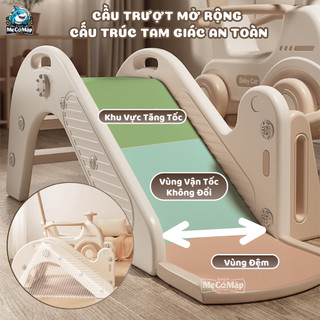 [Kèm Máy Phát Nhạc] Ngựa Bập Bênh Pakey Đa Năng Mới, Kèm Xe Thú Nhún Cao Cấp + Cầu Trượt, Bảo Hành Uy Tín
