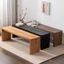 Ghế Băng Dài Gỗ Tự Nhiên đa năng Phong Cách Nhật Bản TGB05 TTG FURNITURE làm ghế, bàn decor chụp ảnh