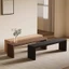 Ghế Băng Dài Gỗ Tự Nhiên đa năng Phong Cách Nhật Bản TGB05 TTG FURNITURE làm ghế, bàn decor chụp ảnh