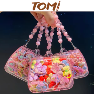 Set 20 Dây Cột Tóc Đựng Hộp Túi Xách Dễ Thương TOMI 322