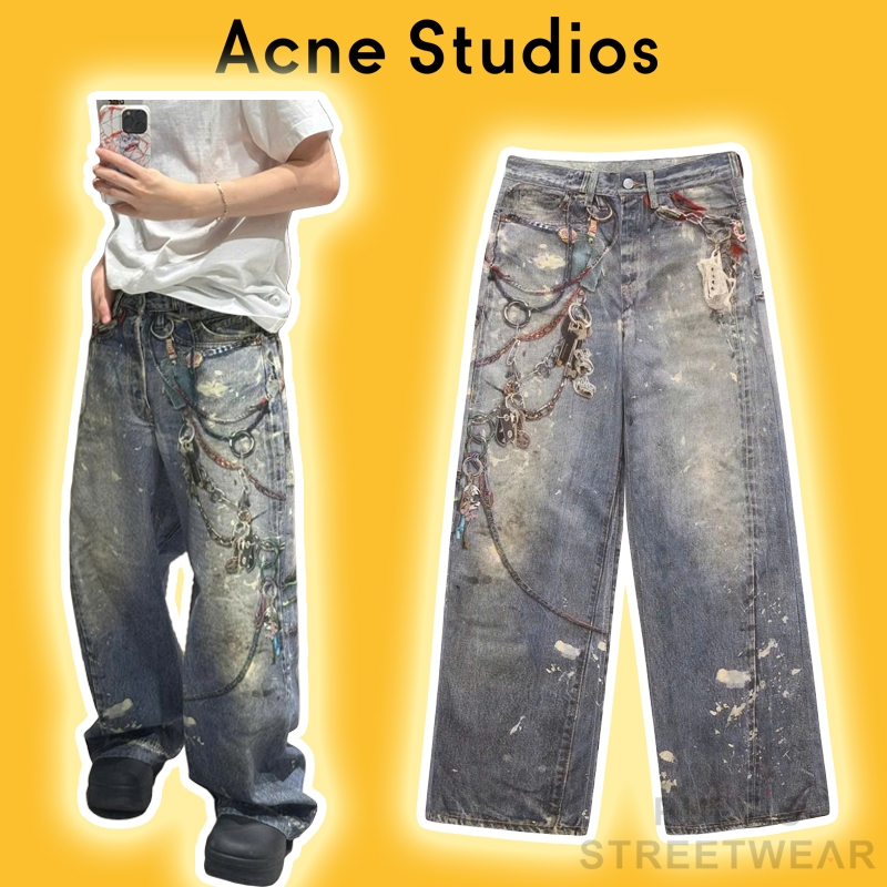 ⚡️[Nomar Quality] - Quần Jeans ACNE STUDIOS Baggy Fit Washed Jeans ...