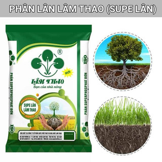 Phân Bón Supe Lân LÂM THAO cây phát triển bộ rễ, Nhiều mầm hoa, đẻ nhánh phân cành - Gói 500gr, 1kg