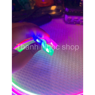 5 mét dây đèn led cob bọc silicon chống nước điện 12v và 24v