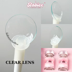 Lens mắt CLEAR màu trong suốt, lens cận không màu - thương hiệu LUNA EYES & BABIEE
