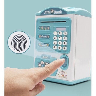 Đồ Chơi Két Sắt Mini Mở Khoá Bằng Vân Tay Có Khoá Mật Khẩu An Toàn Siêu Dễ Thương Cho Bé 89101