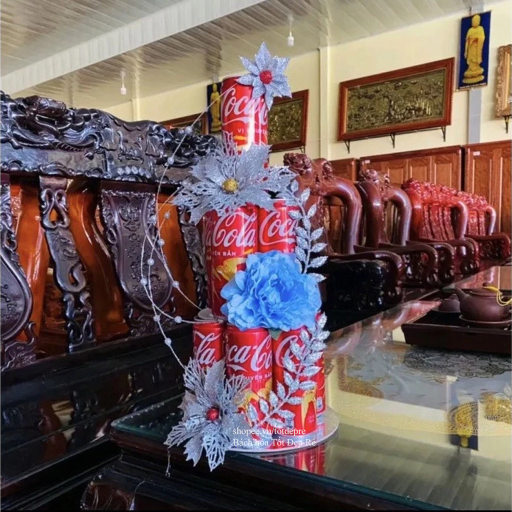 Tặng keo nến . Set phụ kiện trang trí tháp bánh Oản tài lộc rẻ đẹp