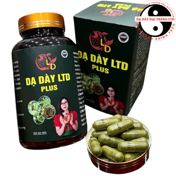 Dạ dày & đại tràng LTD, L.T.D, Lò Thị Dịu, Dạ dày LTD Plus (225 viên uống) chính hiệu gia truyền độc quyền LTD