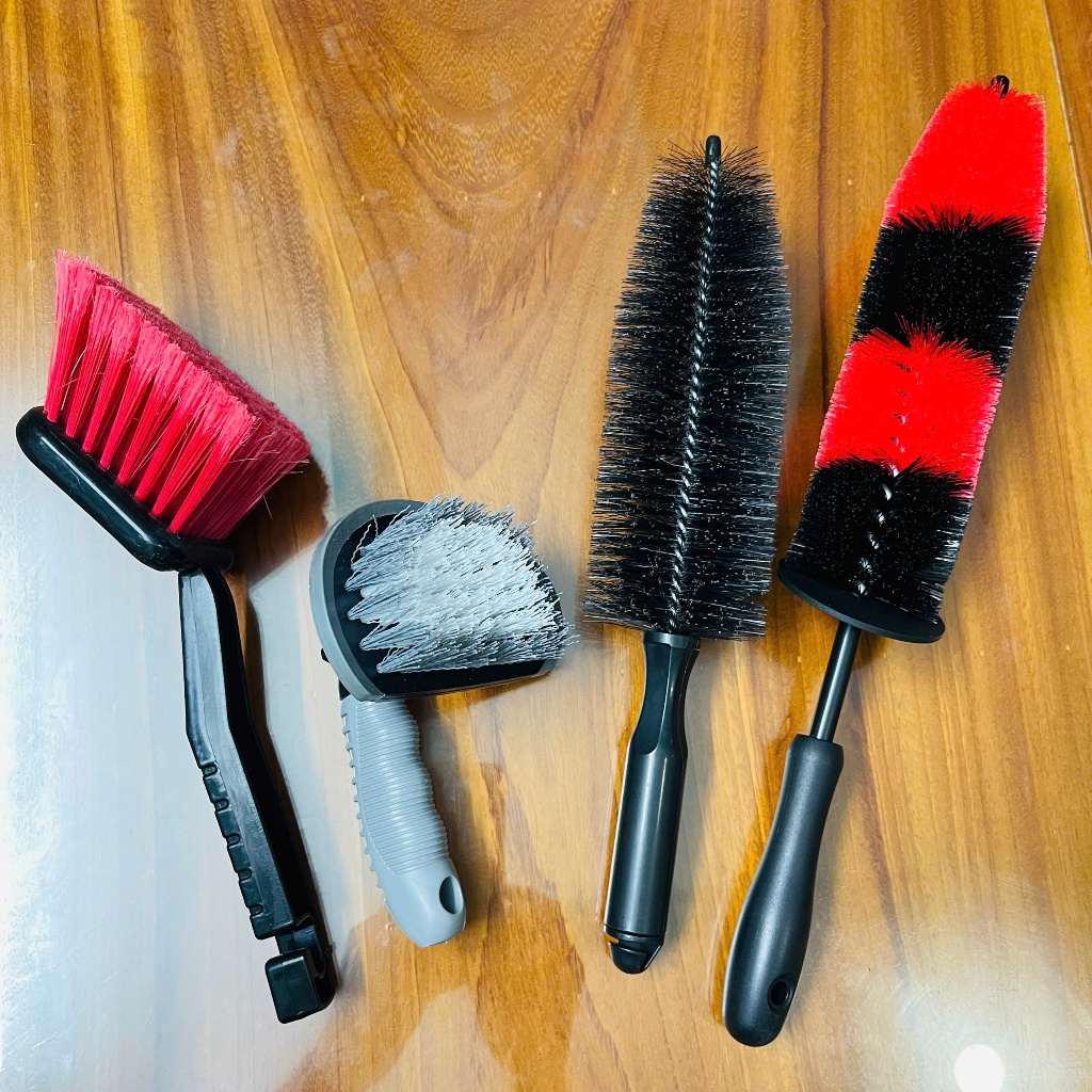 COMBO RỬA XE, Cọ Rửa Xe, Cọ Mâm Lazang, Bàn Chải Lốp, Rửa Xe Đa Năng ...