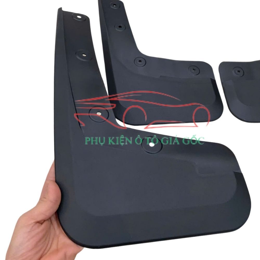 Chắn bùn bánh xe Ford Ranger đời 2024 - HIỆN NAY chất liệu nhựa dẻo bền đẹp, chuẩn khít form xe - 1 BỘ 4 TẤM