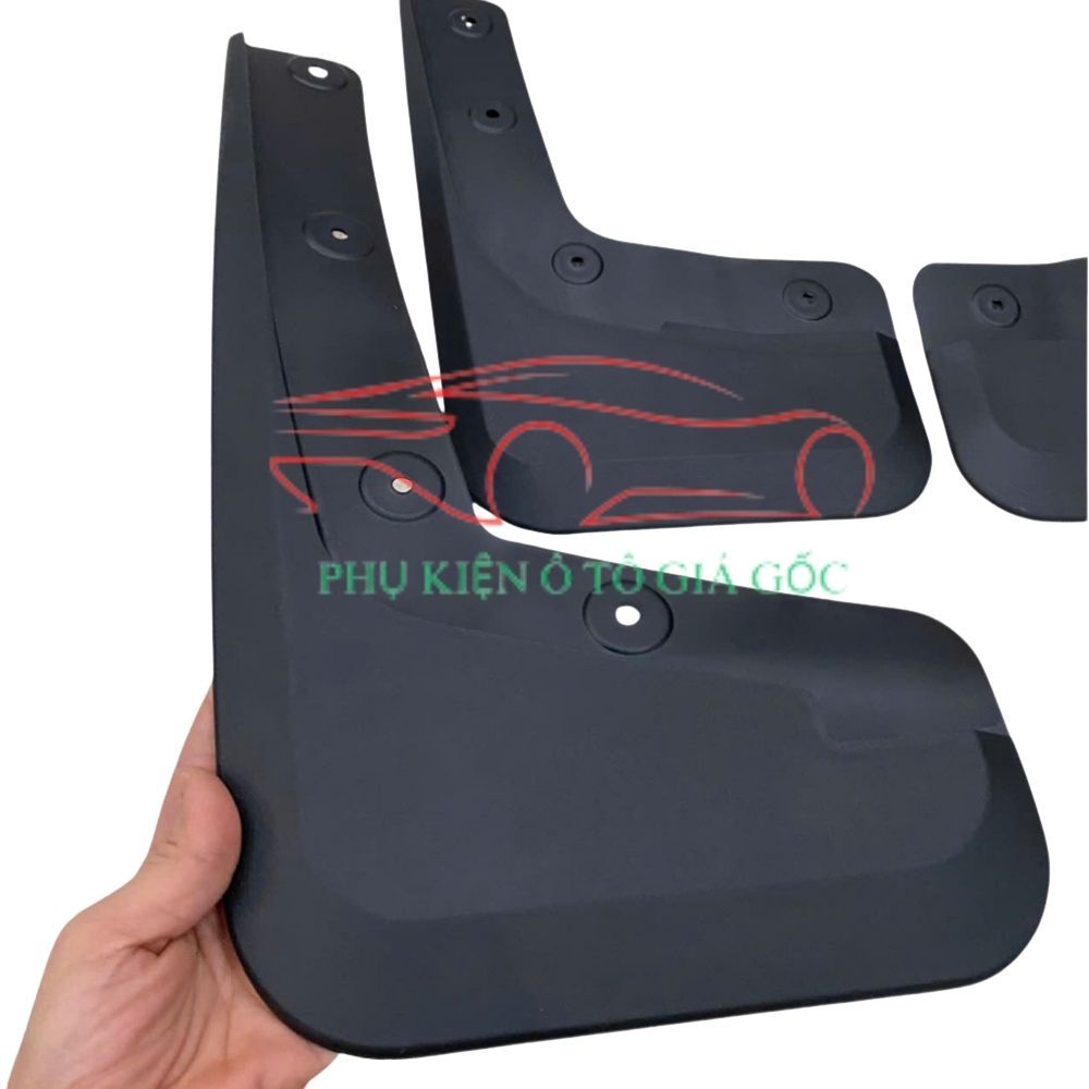 Chắn bùn bánh xe Ford Ranger đời 2024 - HIỆN NAY chất liệu nhựa dẻo bền đẹp, chuẩn khít form xe - 1 BỘ 4 TẤM