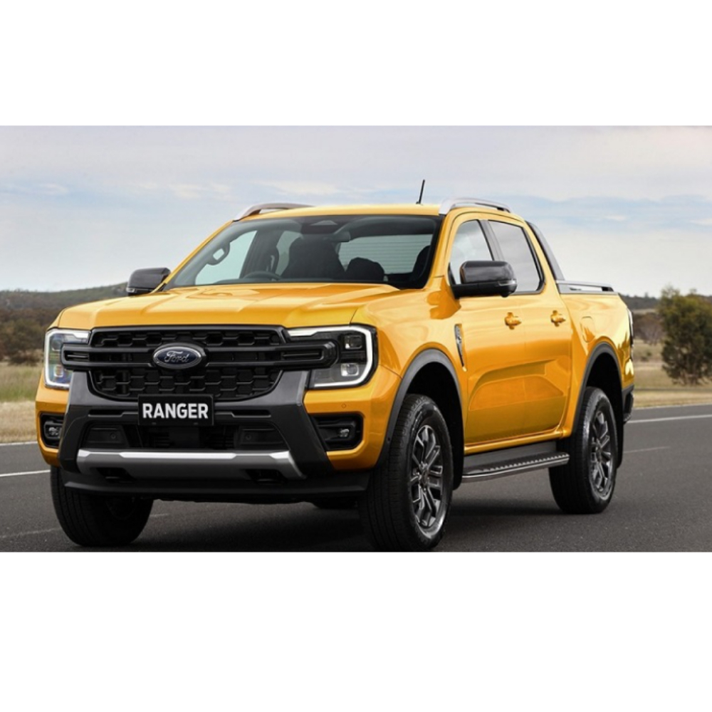 Chắn bùn bánh xe Ford Ranger đời 2024 - HIỆN NAY chất liệu nhựa dẻo bền đẹp, chuẩn khít form xe - 1 BỘ 4 TẤM