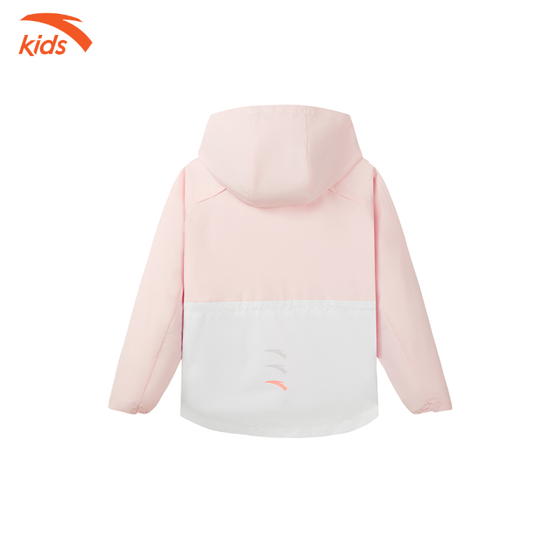 Áo khoác thời trang thể thao bé gái Anta Kids Running 3624C5602