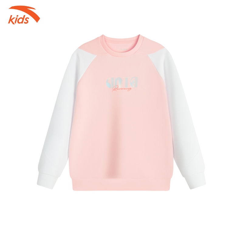 Áo thời trang thể thao bé gái Anta Kids 3624C5703