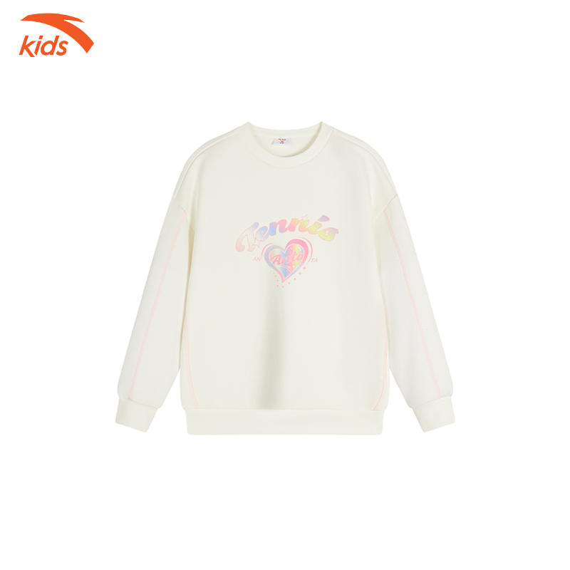 Áo thời trang thể thao bé gái Anta Kids 3624C9610