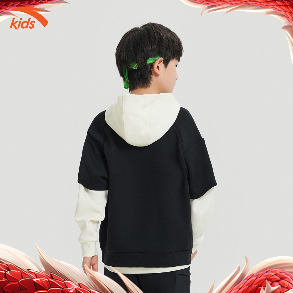Áo hoodie thời trang bé trai Anta Kids Wildplayer-2P 3524C8704