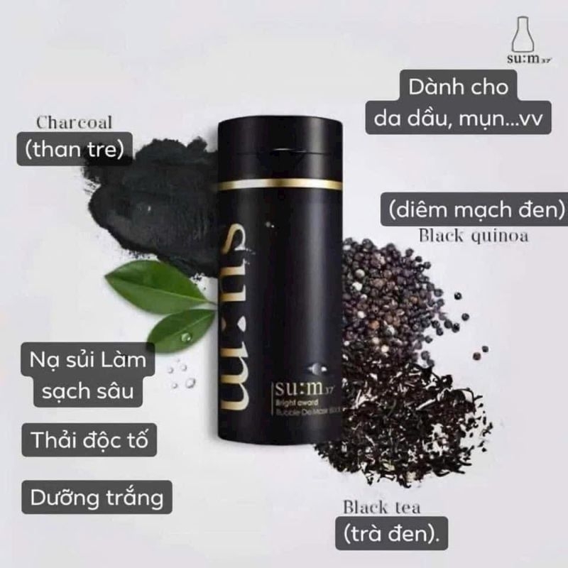 ( Mẫu mới hàng cty tem)Mặt nạ sủi bọt sum bright award bubble-de mask 100ml