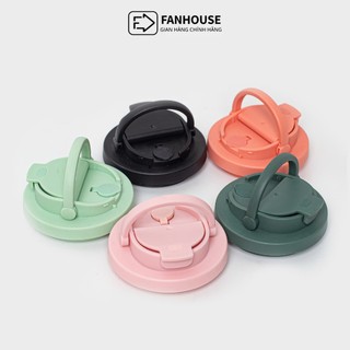 Nắp ly giữ nhiệt Pastel v2, phụ kiện bình nước ống hút tritan